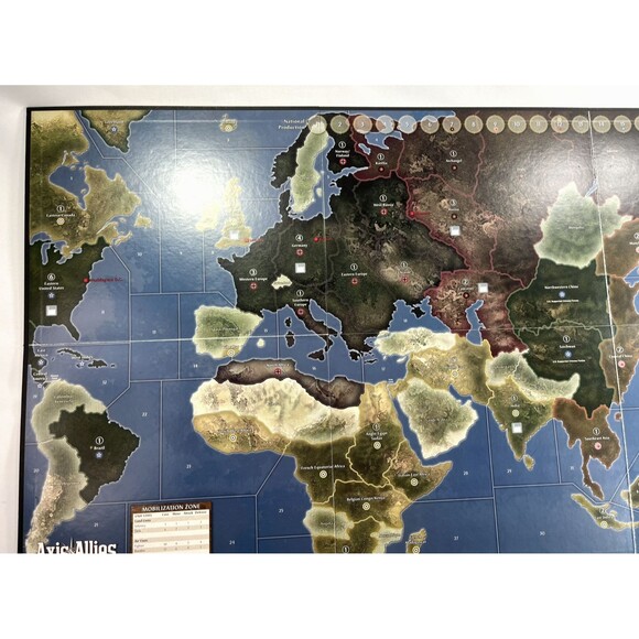 Axis & Allies 1941: The World Is At War WWII Strategy Board Game Avalon Hill - Picture 13 of 16